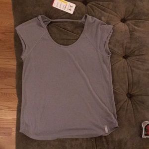 NWT Under Armour running shirt grey